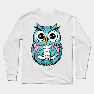 Kawaii Mr. Owl 12 Long Sleeve T-Shirt